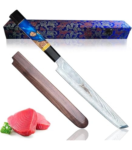 Amazon.co.jp: アズワン 堺實光 上作(白鋼ニ号)刺身包丁(柳刃)切 Amazon.co.jp: アズワン 堺實光 上作(白鋼ニ号)刺身包丁(柳刃)切